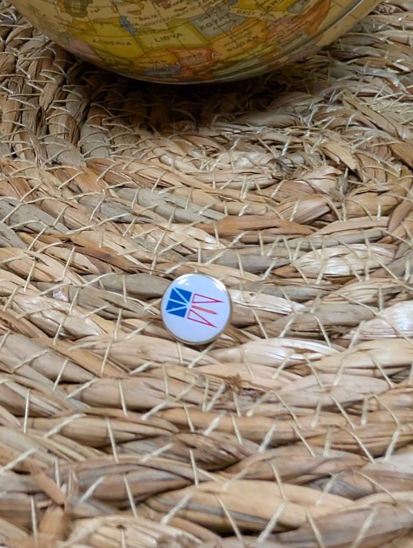 Newfoundland Flag Map pin - Newfoundland Flag Map Pin For Wood Map