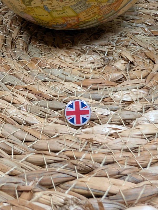 Union Jack Flag Map pin - Great Britain Flag Map Pin For Wood Map
