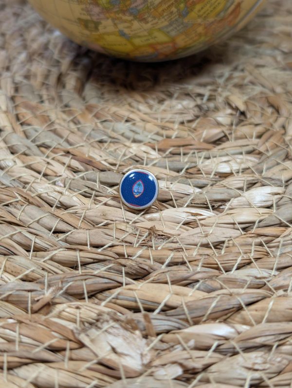 Guam Flag Map pin - Guam Flag Map Pin For Wood Map