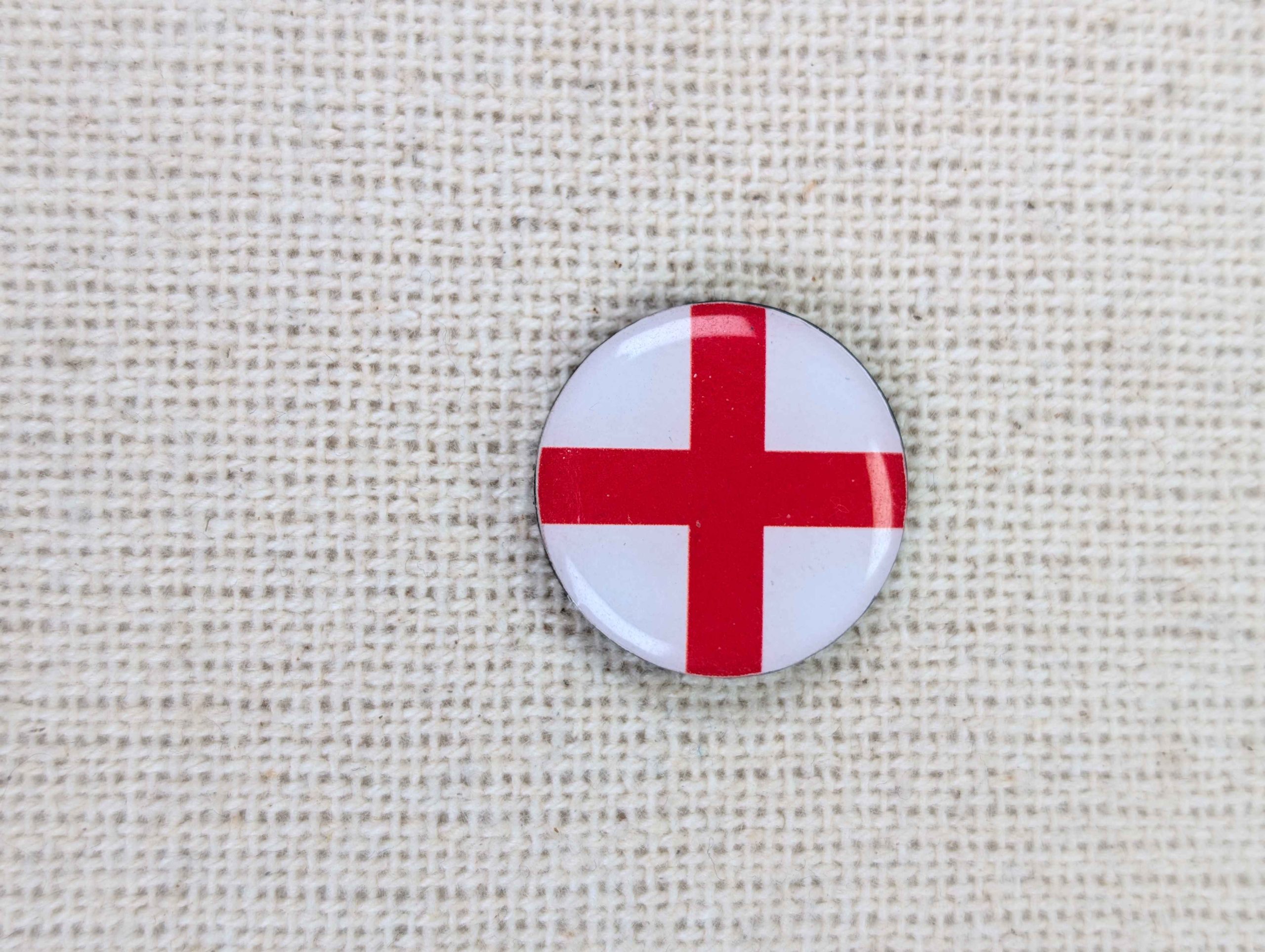 England Flag - Fridge Magnet - Resin Finished - St Georges Cross