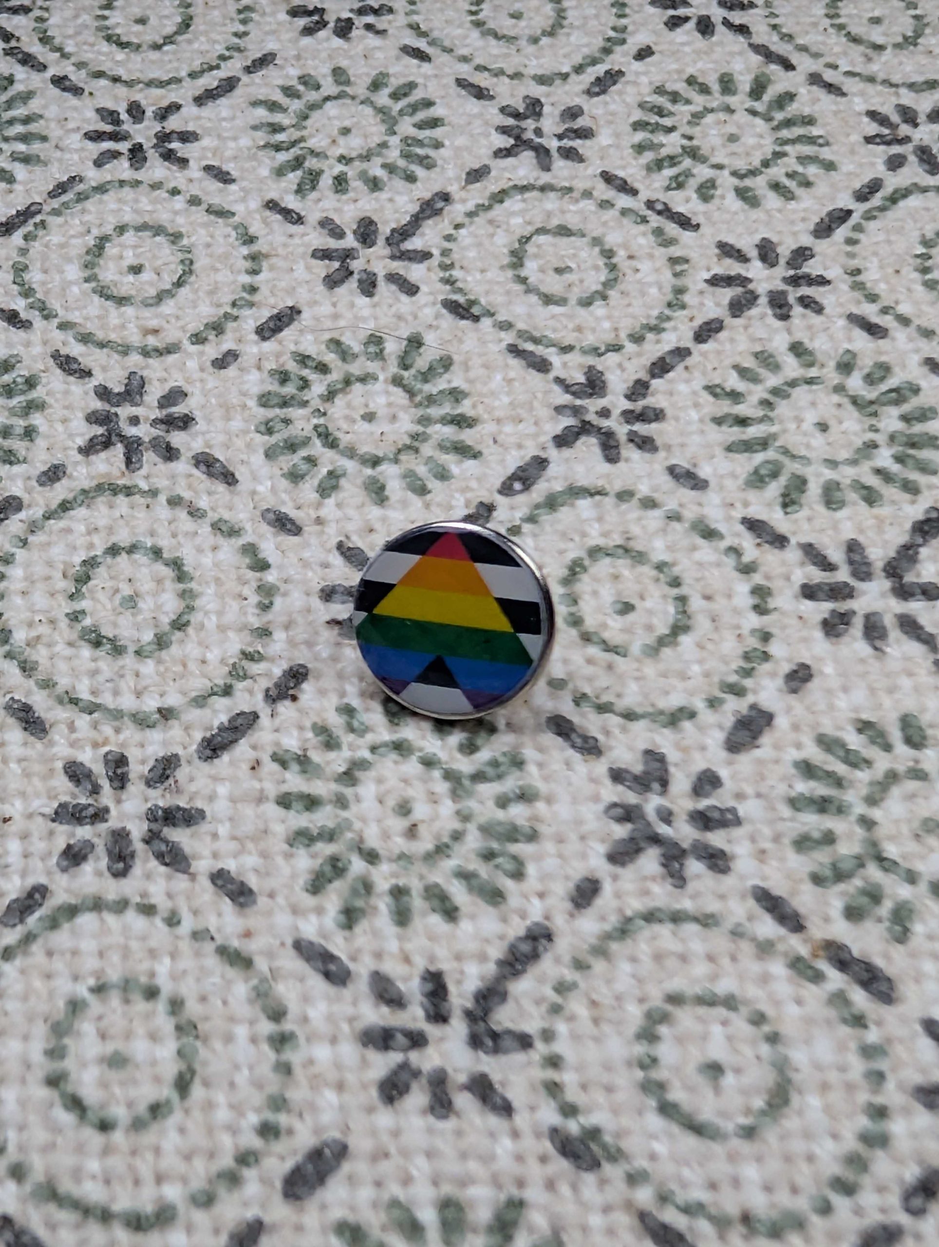 Ally Flag Pin Badge Pride - Small Lapel Pin Badge - LGBTQ+